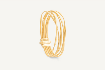 MARRAKECH 18K Yellow Gold 5-Strand Coil Bracelet BG852__Y_01