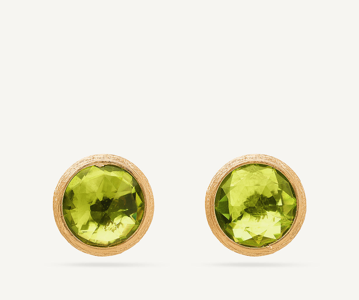 18K Yellow Gold Peridot Stud Earrings – Marco Bicego