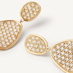 Marco Bicego® Jaipur Link Collection 18K Yellow Gold Double Drop Earrings image 2