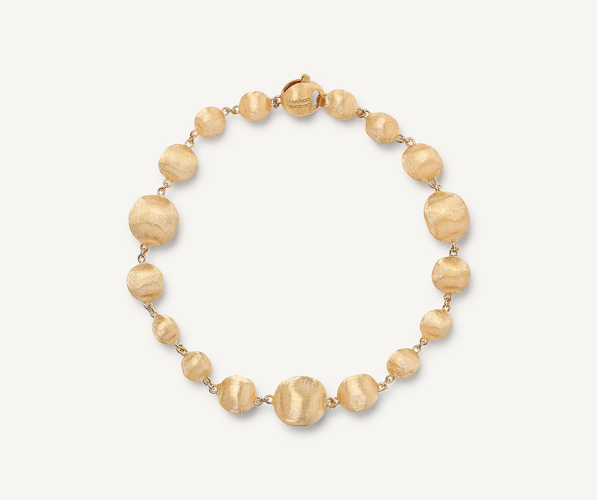 18K Yellow Gold Mixed Bead Bracelet – Marco Bicego
