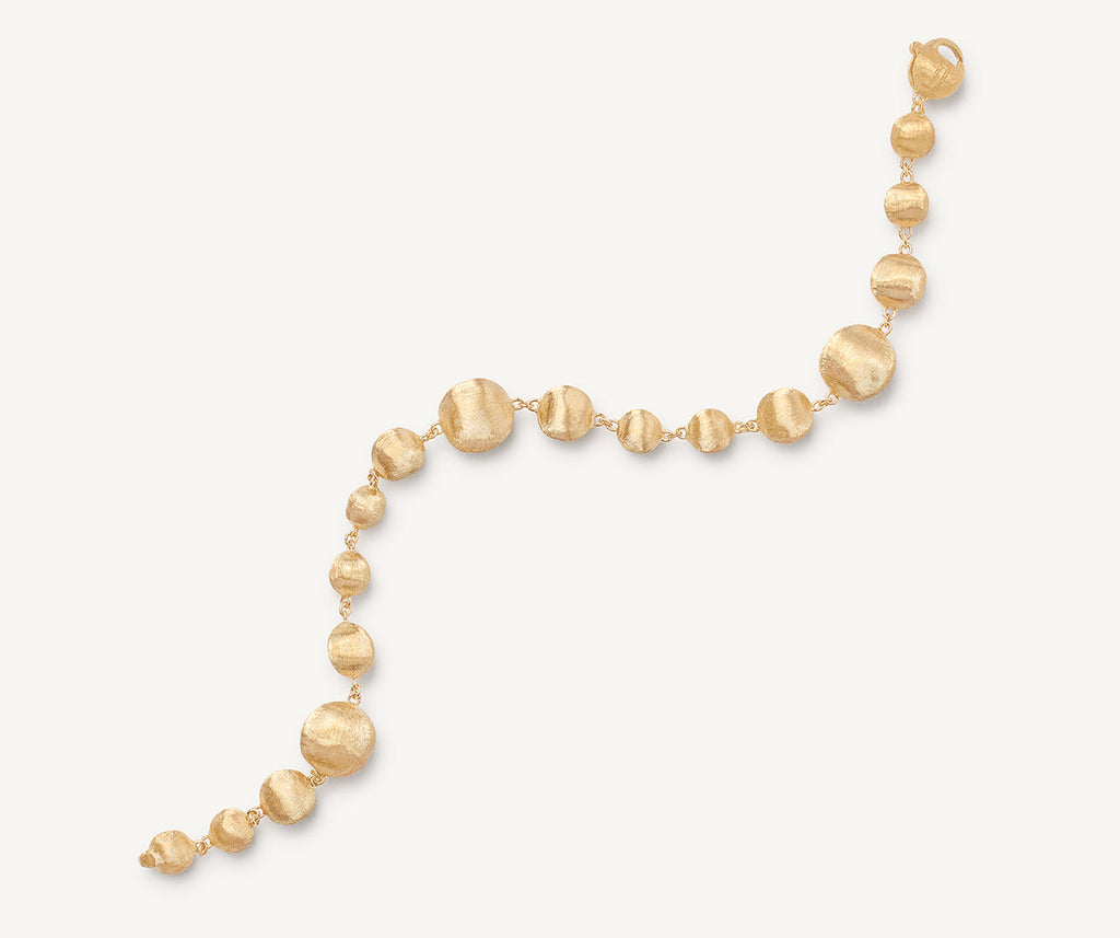 AFRICA 18K Yellow Gold Mixed Bead Bracelet BB1416__Y_02