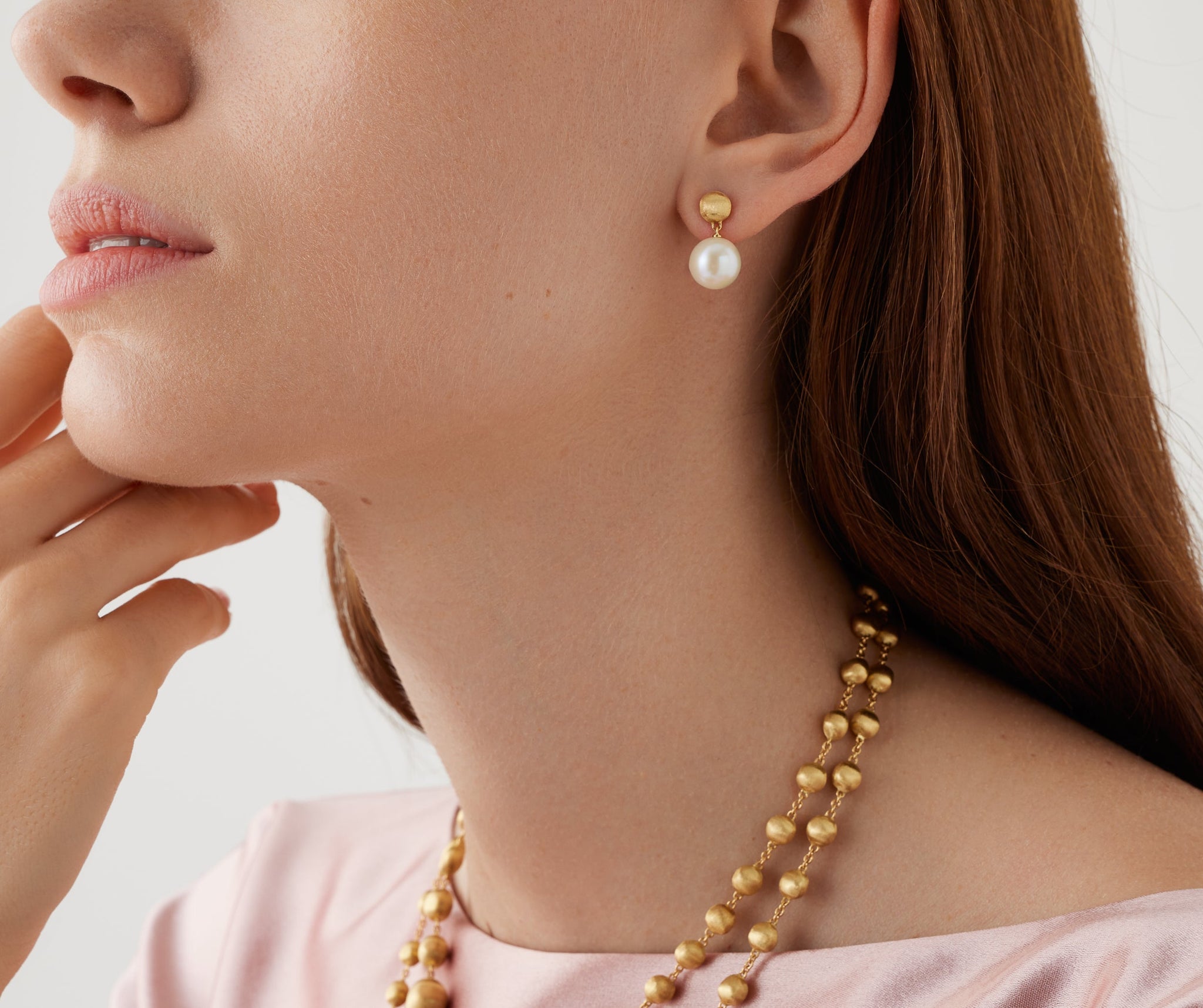 18 popular karat gold earrings and pearls