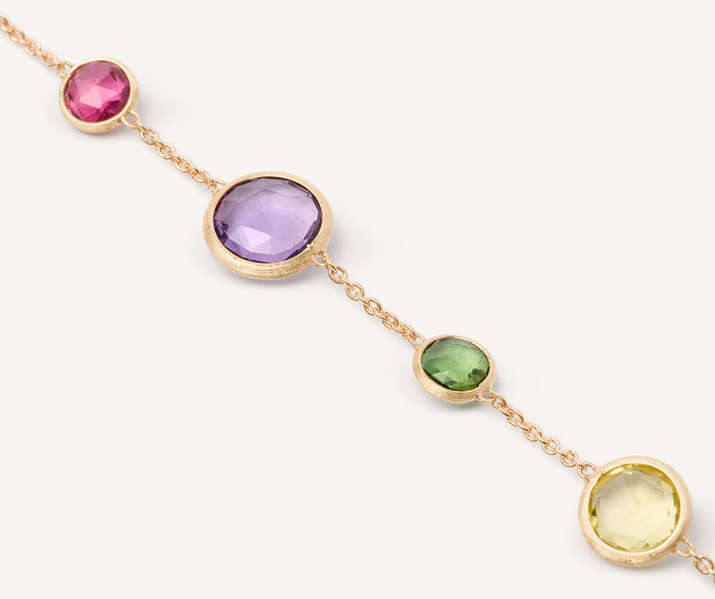 JAIPUR COLOR 18K Yellow Gold Gemstone Bracelet BB2710_MIX01_Y_02