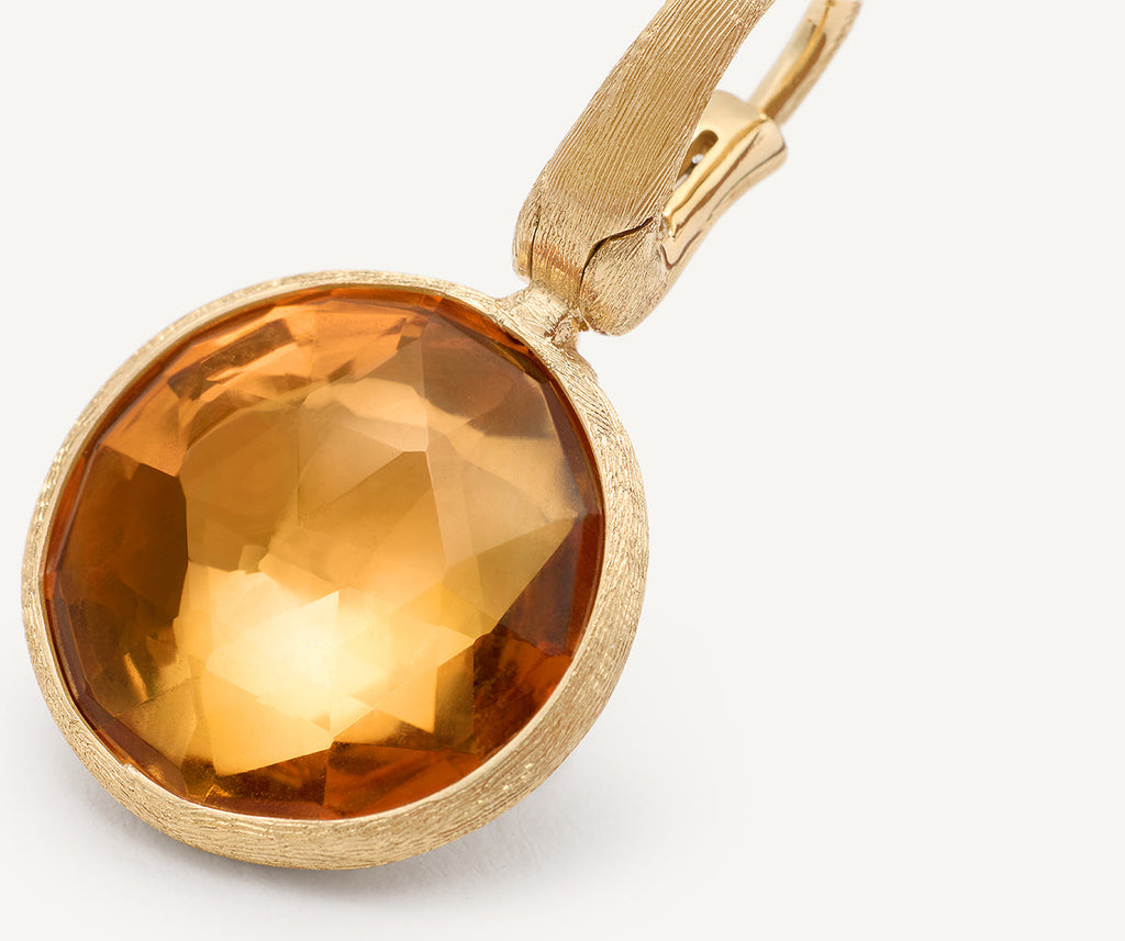 JAIPUR COLOR 18K Yellow Gold Gemstone Pendant