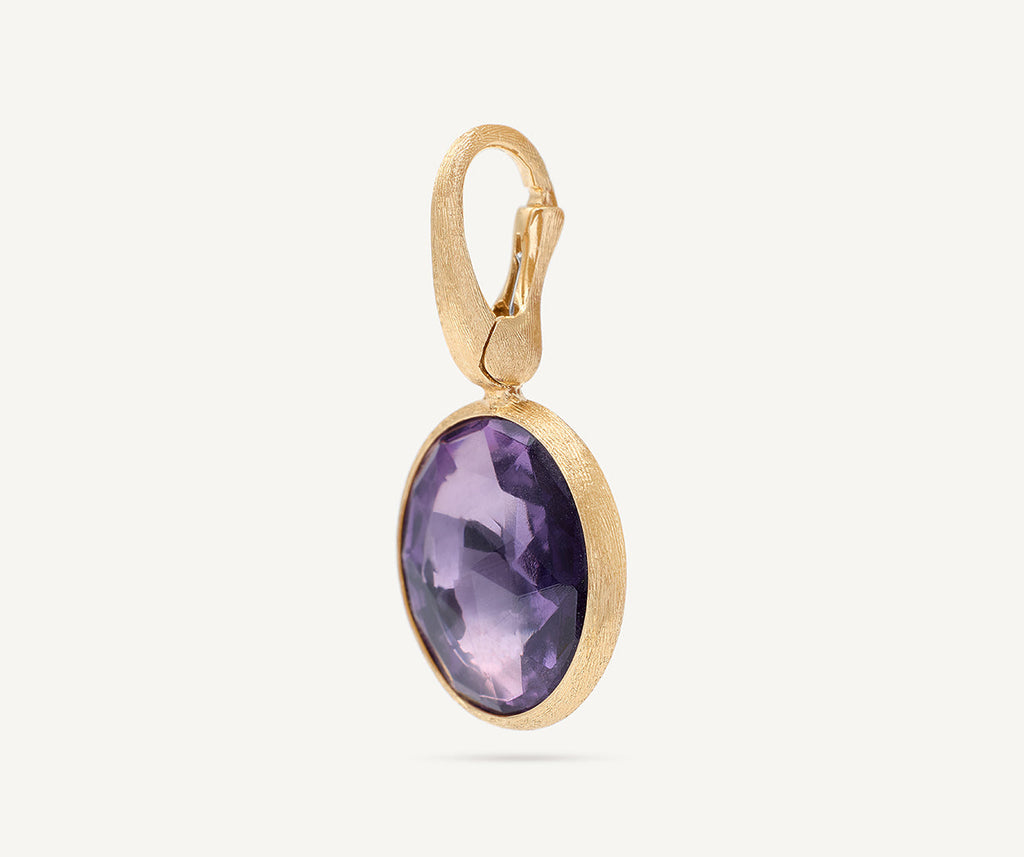 JAIPUR COLOR 18K Yellow Gold Gemstone Pendant