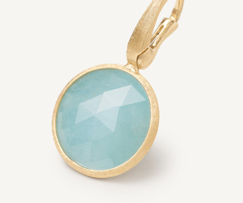 JAIPUR COLOR 18K Yellow Gold Gemstone Pendant