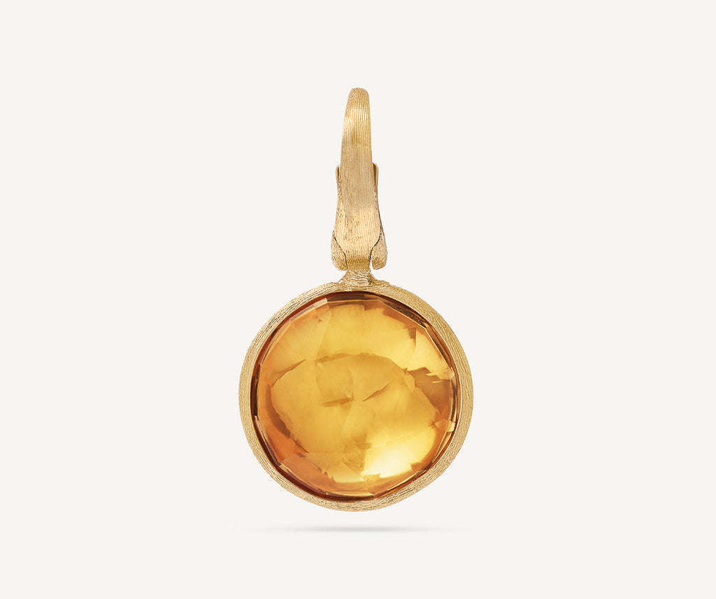JAIPUR COLOR 18K Yellow Gold Gemstone Pendant PB1_QG01_Y_02