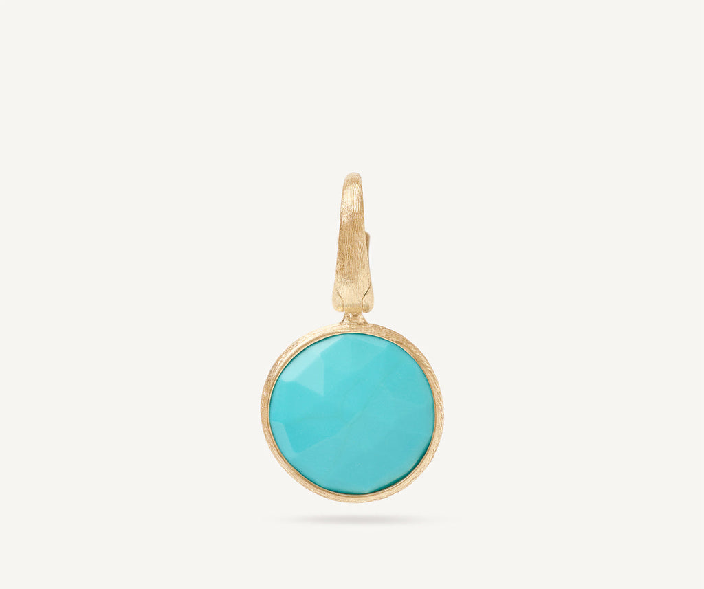JAIPUR COLOR 18K Yellow Gold Gemstone Pendant PB1_TU01_Y_02