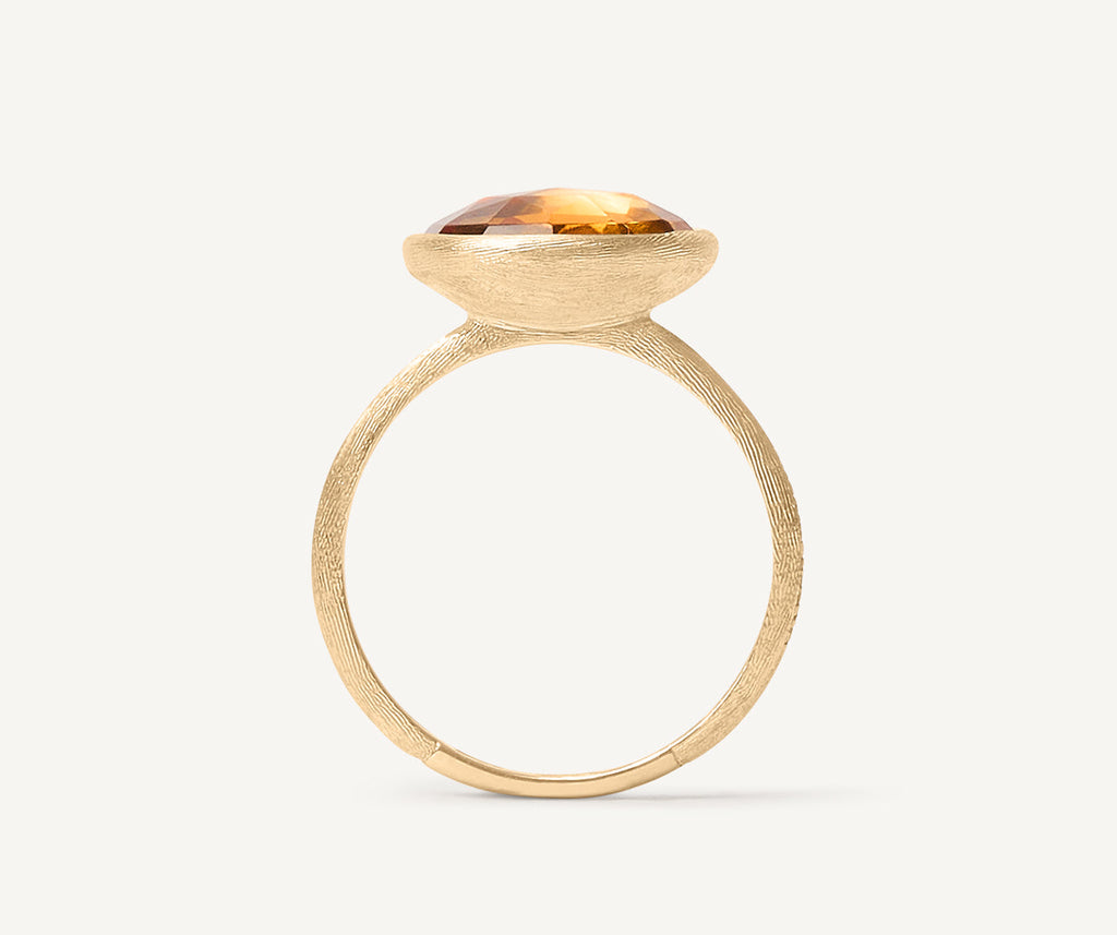 JAIPUR COLOR 18K Yellow Gold Medium Citrine Ring