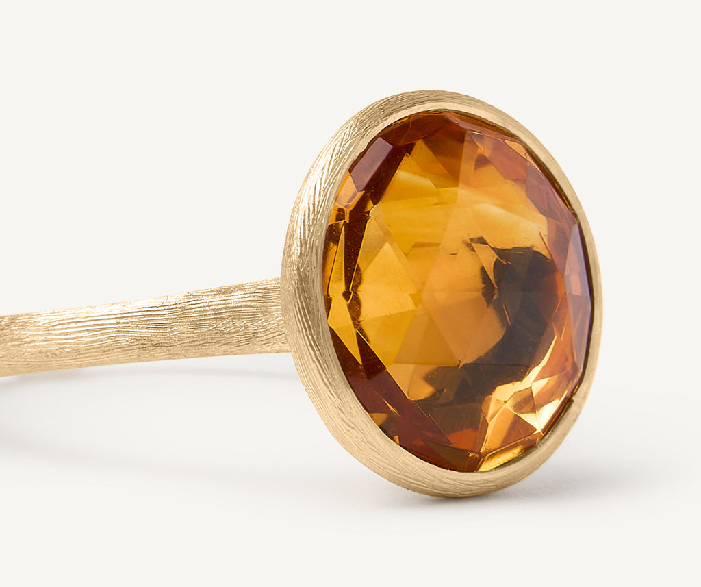 JAIPUR COLOR 18K Yellow Gold Medium Citrine Ring