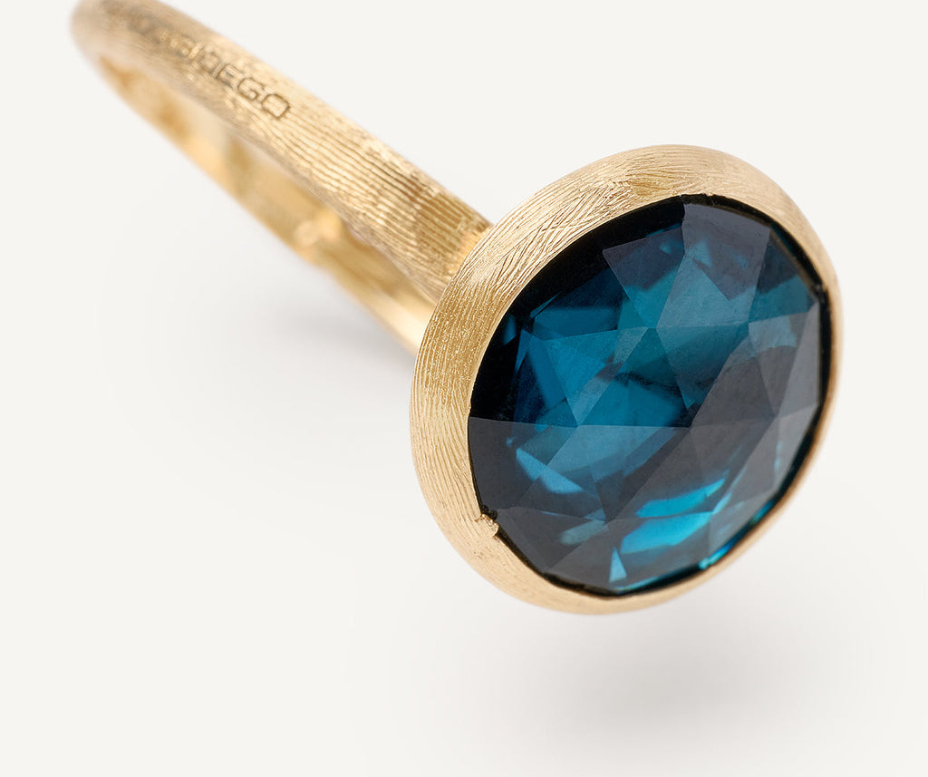 JAIPUR COLOR 18K Yellow Gold Medium Gemstone Ring