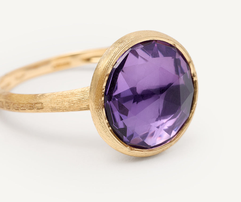 JAIPUR COLOR 18K Yellow Gold Medium Gemstone Ring