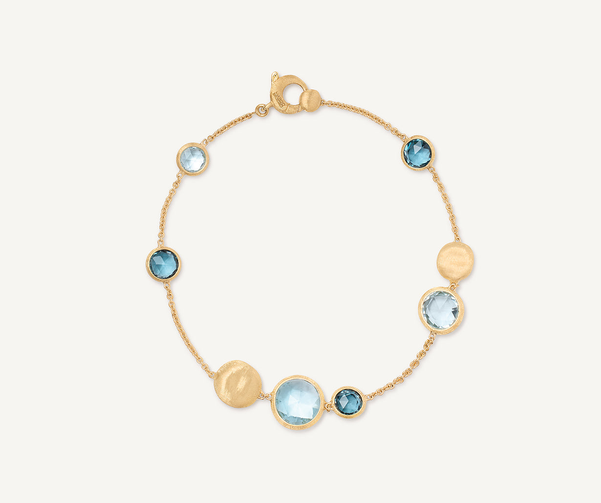 Yellow gold topaz bracelet hotsell