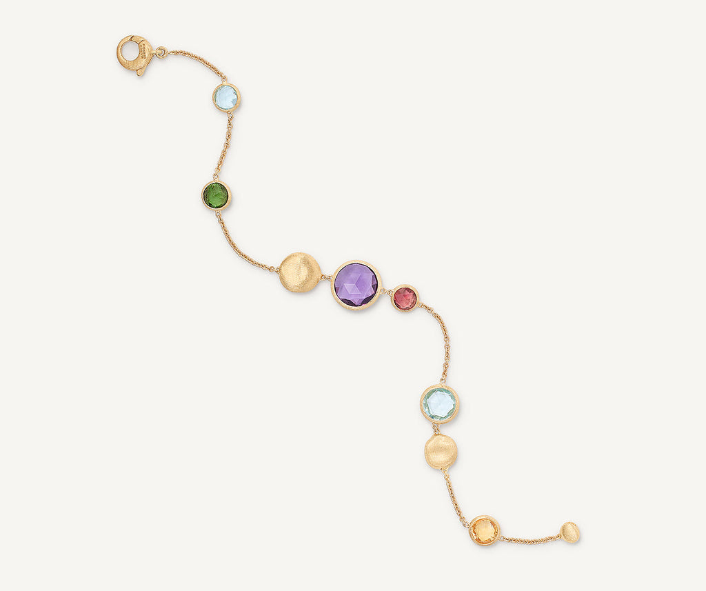 JAIPUR COLOR 18K Yellow Gold Multicolored Bracelet BB1485_MIX01_Y_02