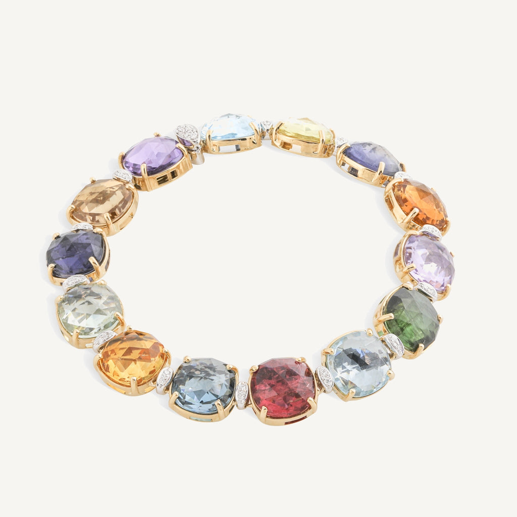JAIPUR COLOR 18K Yellow Gold Statement Gemstone Bracelet with Diamonds BB2659-B_MX323_YW_Q6