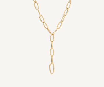JAIPUR GOLD 18K Yellow Gold Convertible Oval Link Lariat CB2667__Y_02