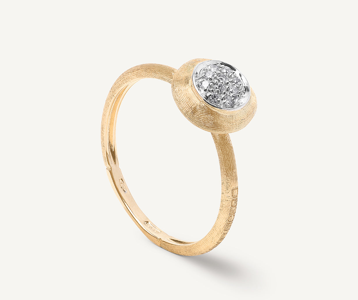 18K Yellow Gold Diamond Stackable Ring – Marco Bicego