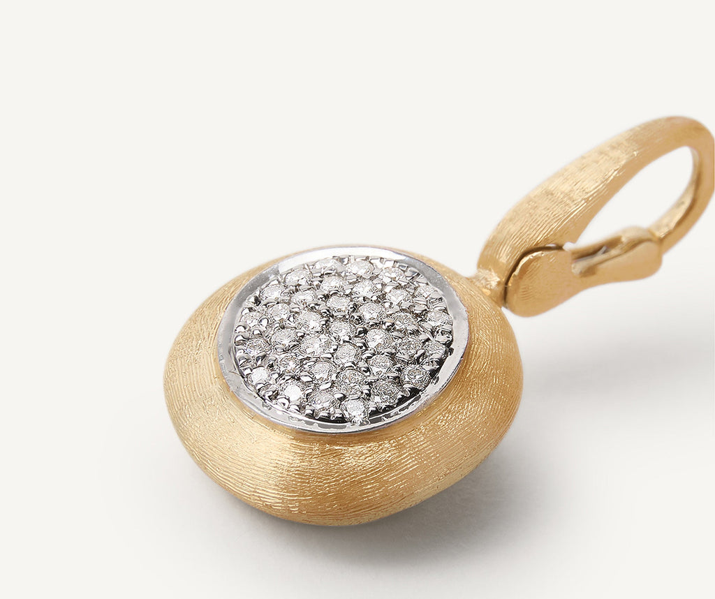 JAIPUR GOLD 18K Yellow Gold Gemstone Diamond Pavé Pendant, Small PB1_B_YW_Q6