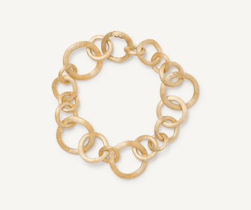JAIPUR GOLD 18K Yellow Gold Mixed Link Bracelet BB1349__Y_02