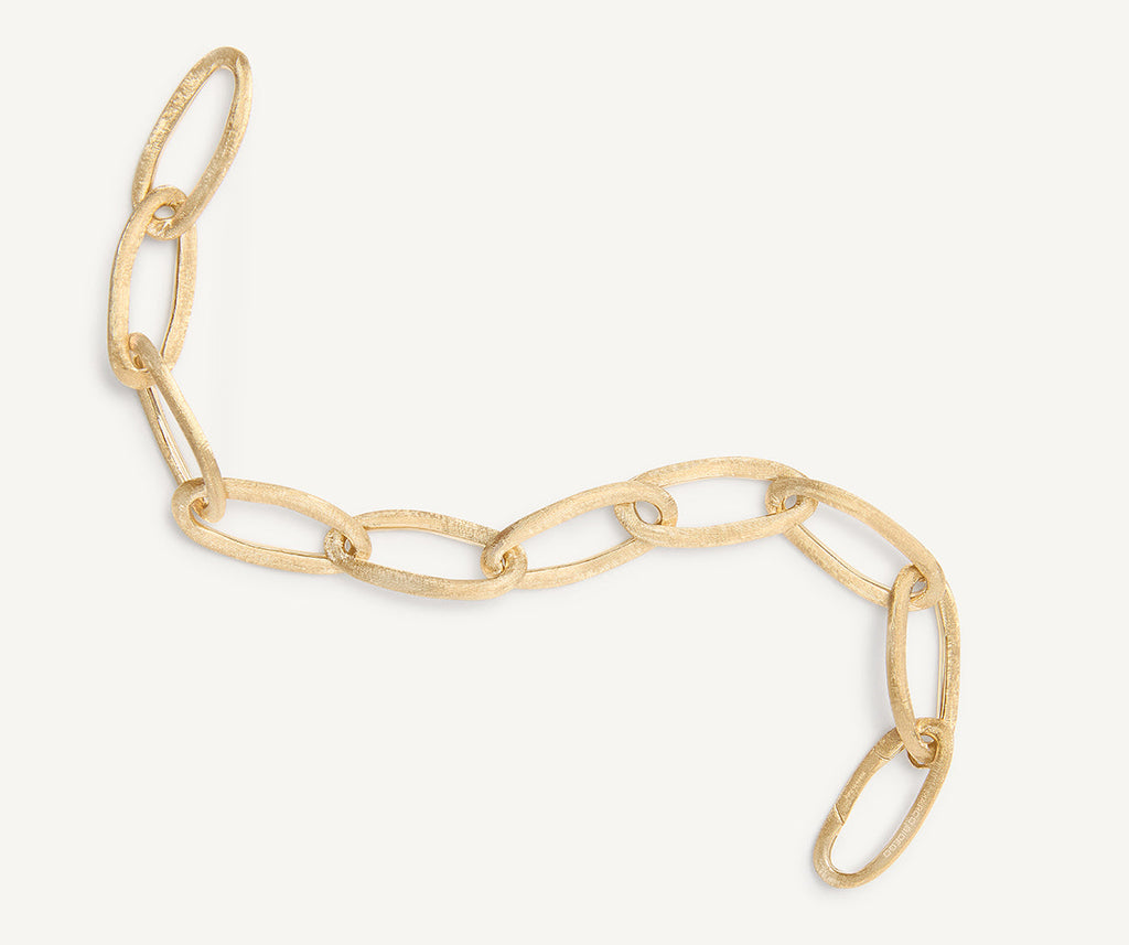JAIPUR GOLD 18K Yellow Gold Oval Link Bracelet BB2666__Y_02