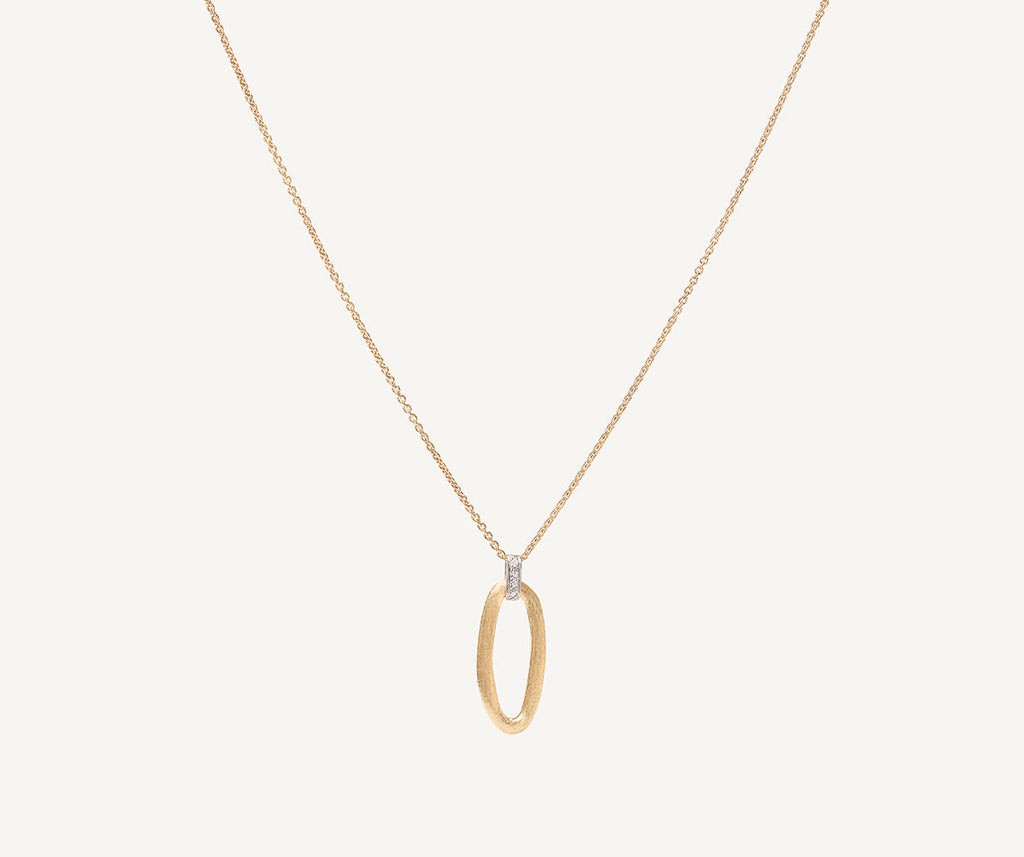 JAIPUR GOLD 18K Yellow Gold Pendant Necklace with Diamond Accent CB2705_B_YW_Q6
