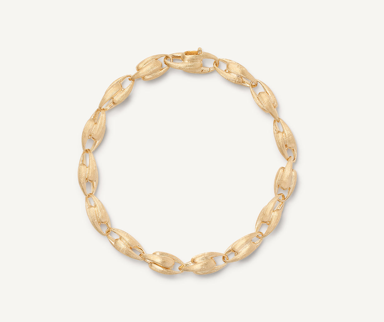 18K Yellow Gold Small Link Bracelet, 7.5
