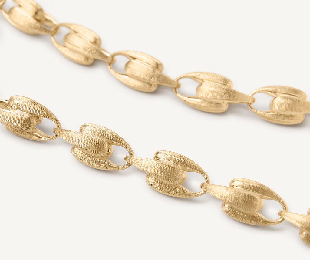 LUCIA 18K Yellow Gold Small Link Convertible Necklace CB2401__Y_02