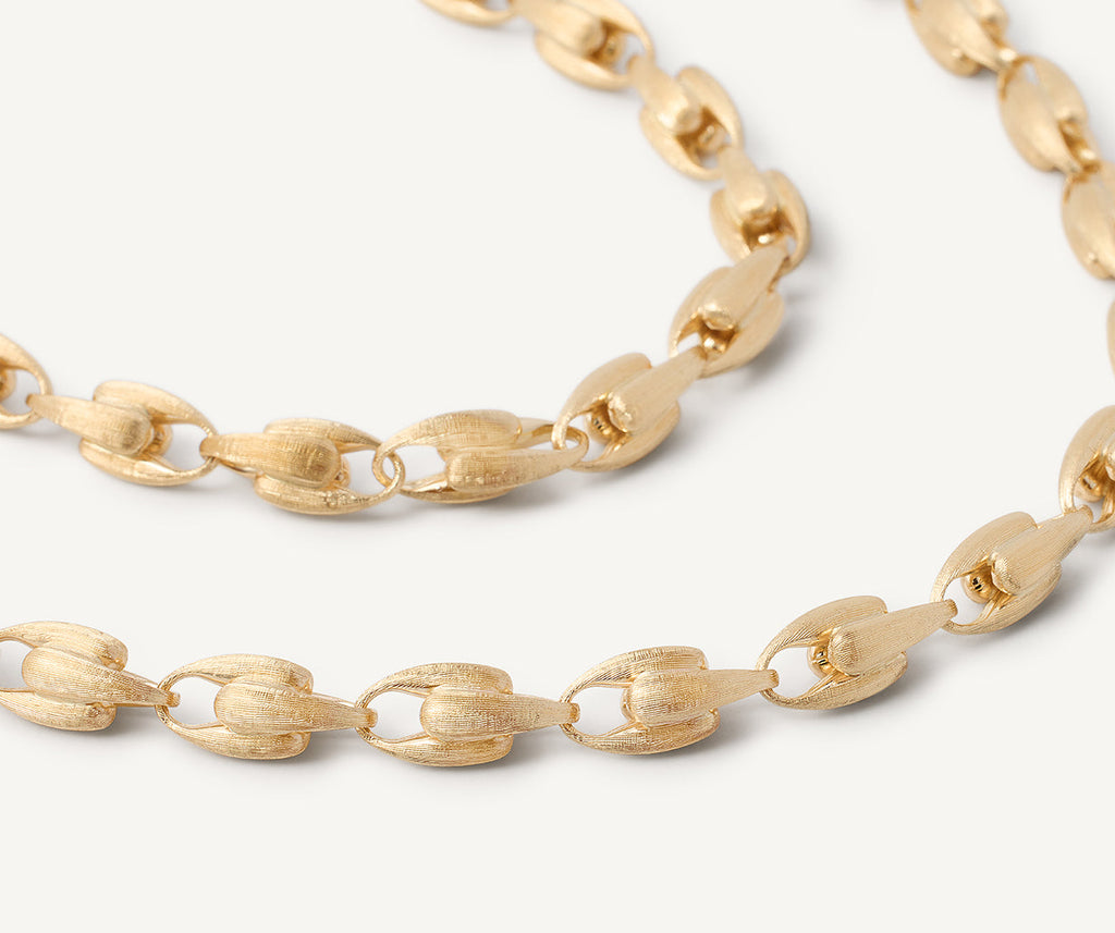 LUCIA 18K Yellow Gold Small Link Necklace CB2361__Y_02