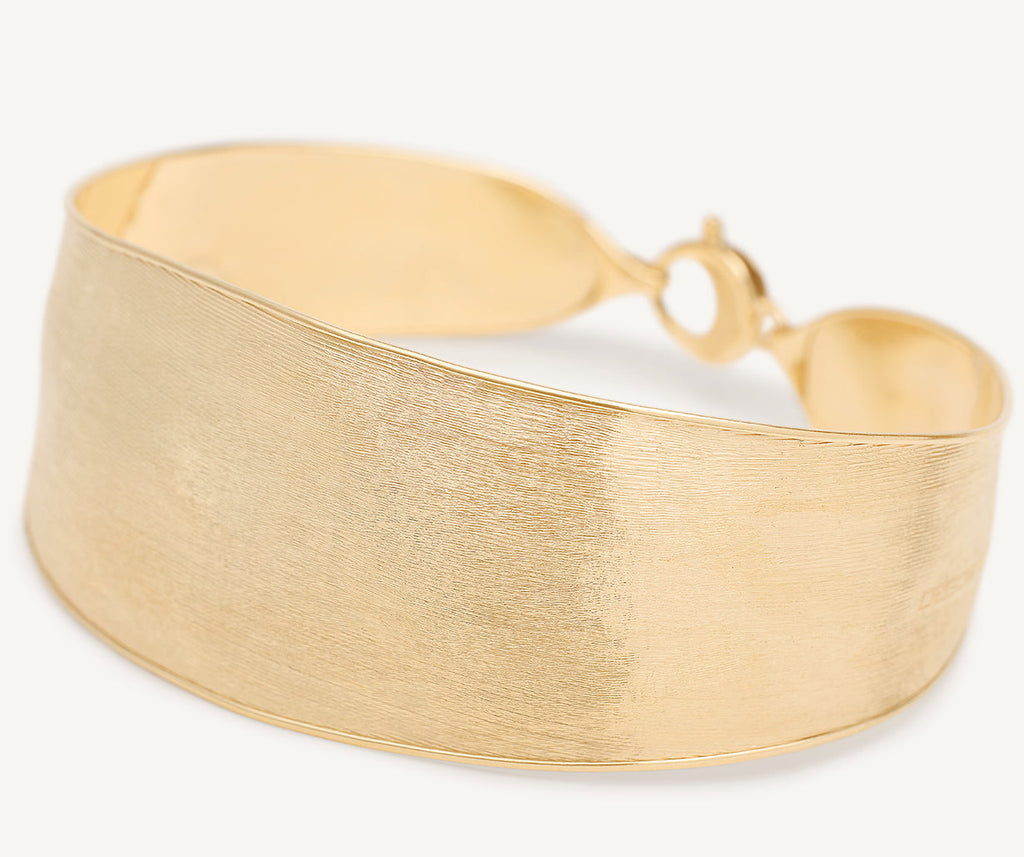 LUNARIA 18K Yellow Gold Bangle, Large Width SB117__Y_02