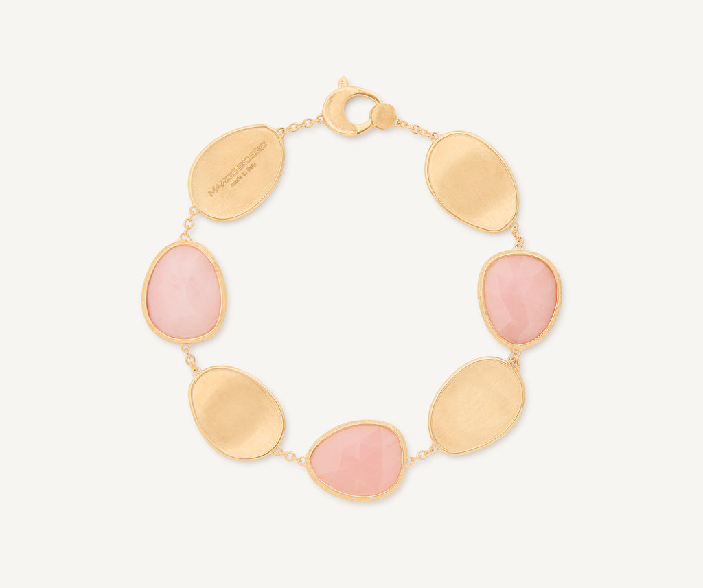 LUNARIA 18K Yellow Gold Bracelet with Opal