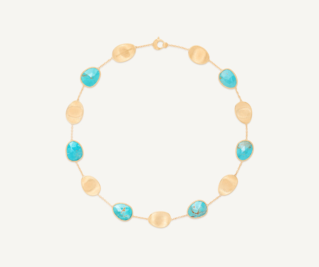 LUNARIA 18K Yellow Gold Collar Necklace with Turquoise CB2099_TUM01_Y_02