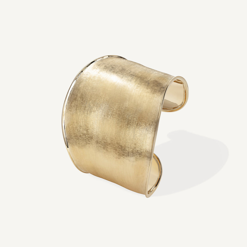 LUNARIA 18K Yellow Gold Cuff, Large Width SB80__Y_02