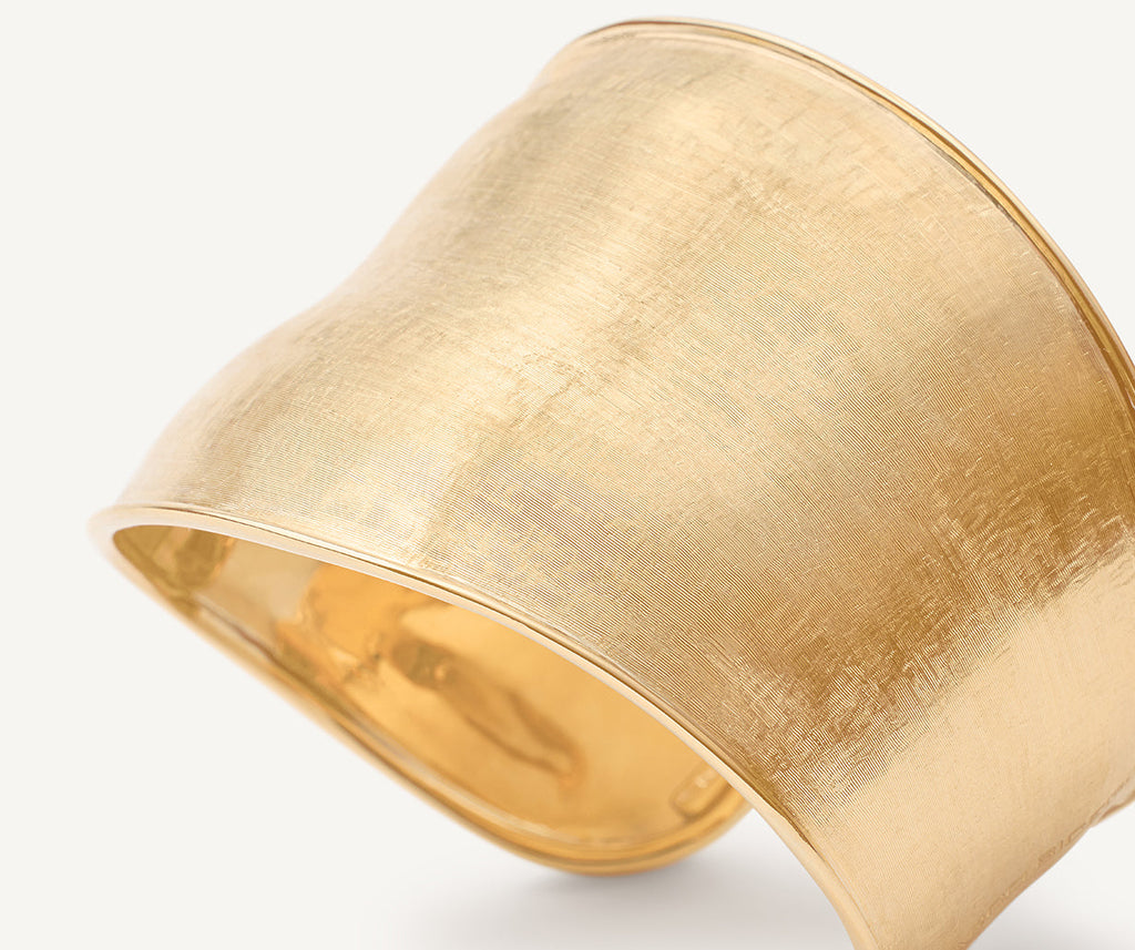 LUNARIA 18K Yellow Gold Cuff, Medium Width SB79__Y_02