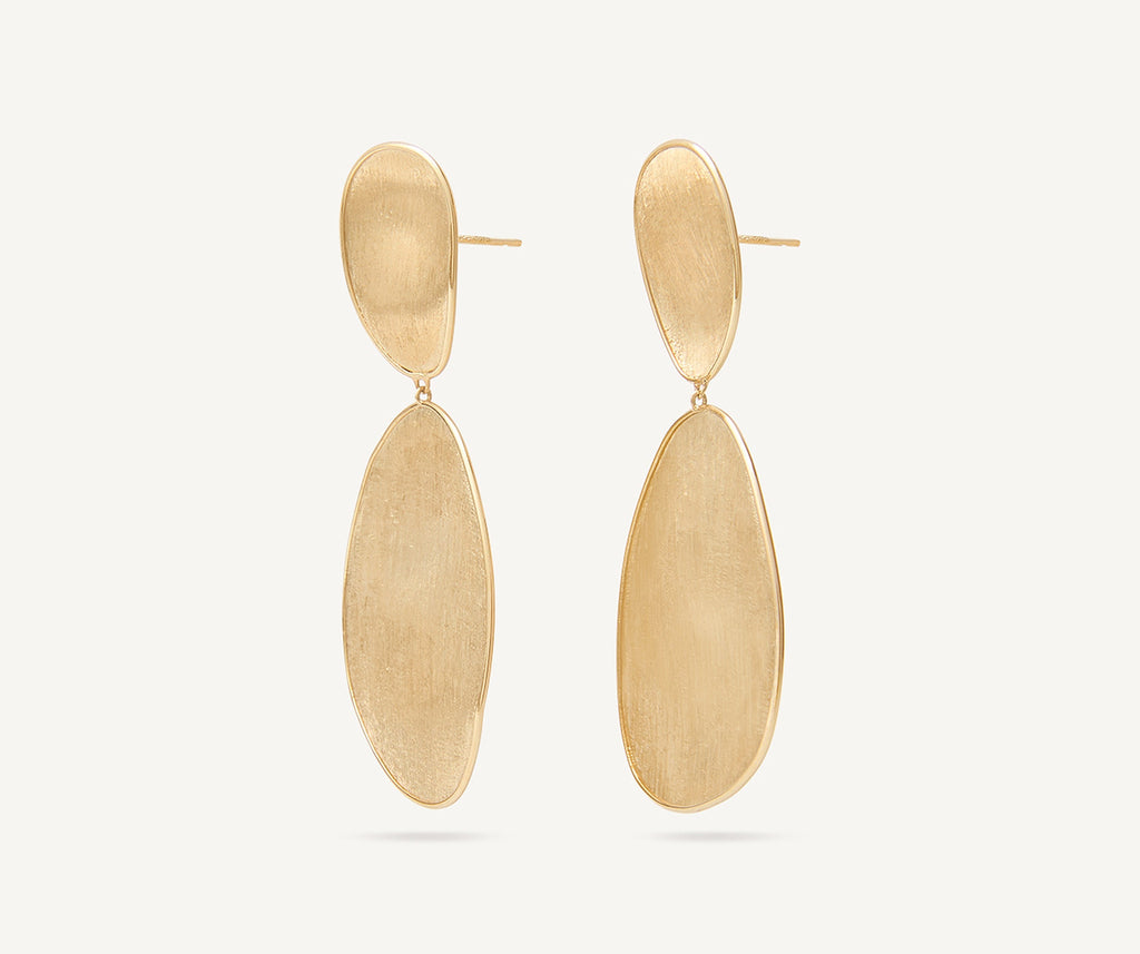 LUNARIA 18K Yellow Gold Double Drop Earrings, Large OB1347__Y_02