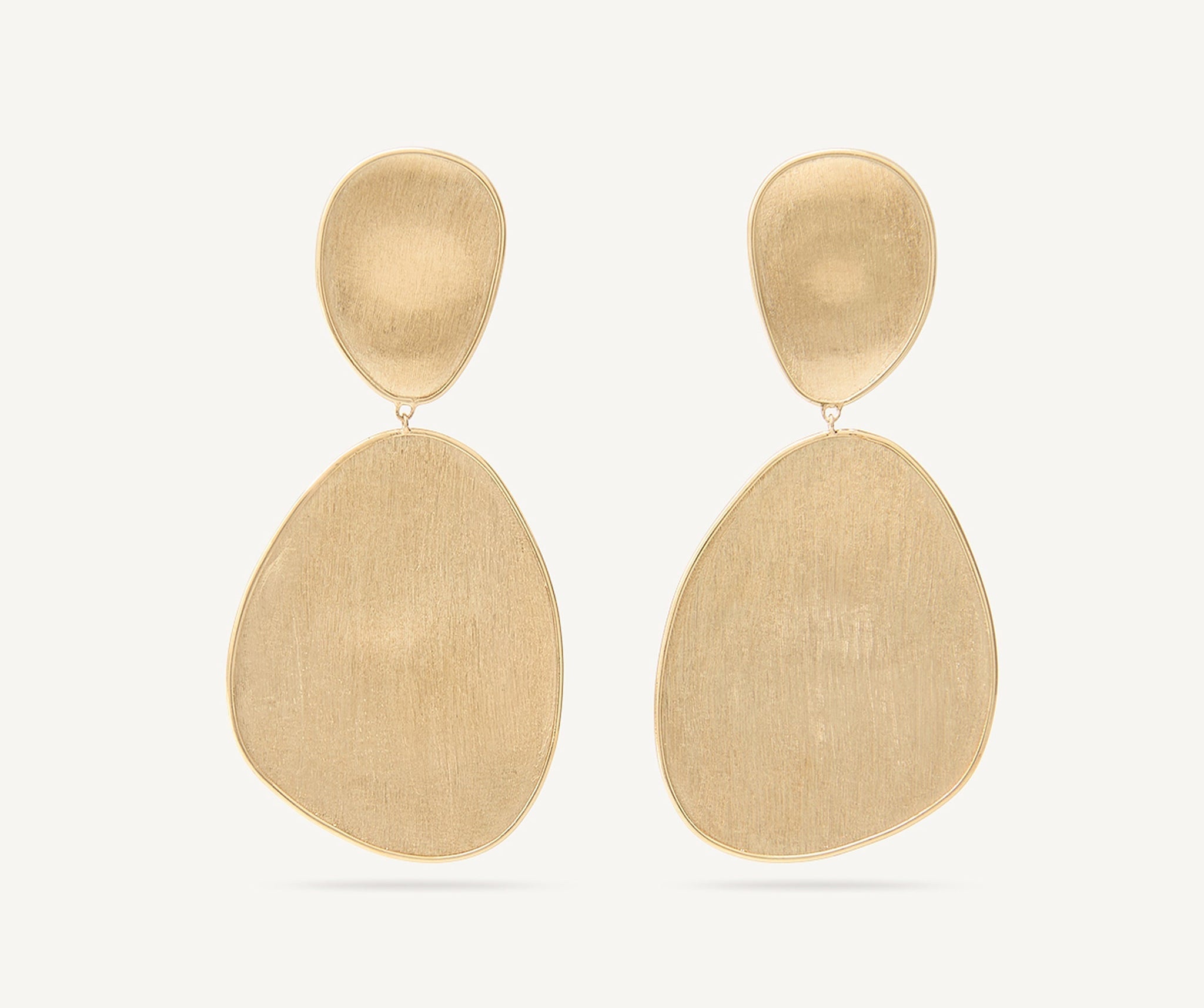 18 karat yellow gold earrings discount