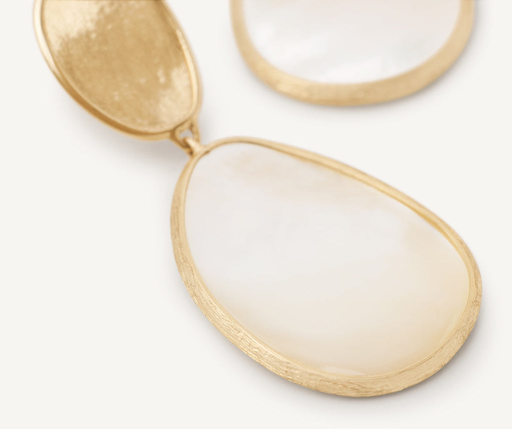 LUNARIA 18K Yellow Gold Drop Earrings With Mother of Pearl OB1403_MPW_Y_02