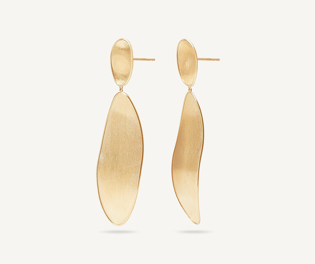 LUNARIA 18K Yellow Gold Elongated Drop Earrings OB1805__Y_02