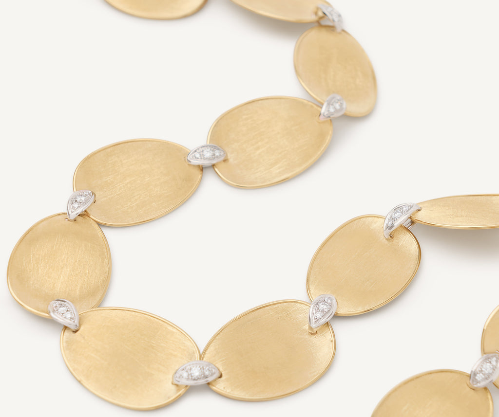 LUNARIA 18K Yellow Gold Large Collar Necklace With Diamond Accents CB2636_B_YW_Q6