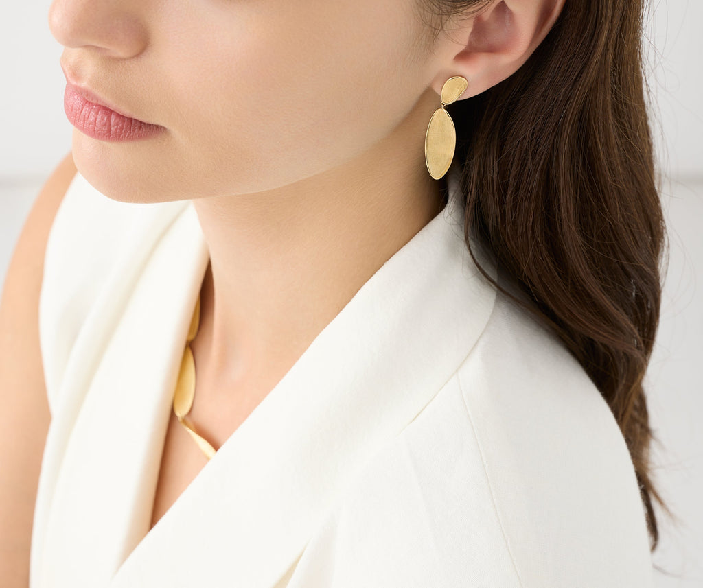 LUNARIA 18K Yellow Gold Large Double Drop Earrings OB1916__Y_02
