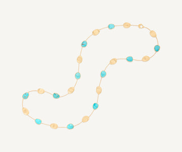 LUNARIA 18K Yellow Gold Long Necklace with Turquoise CB2157_TUM01_Y_02