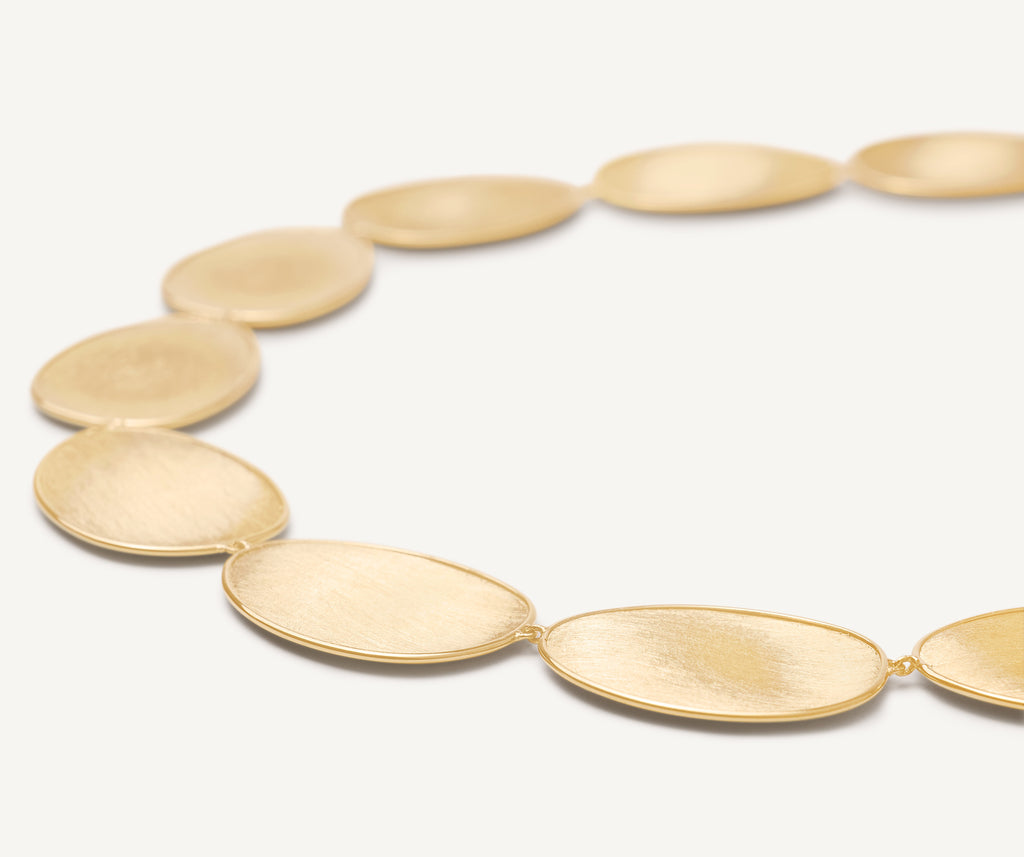 LUNARIA 18K Yellow Gold Petal Collar Necklace CB2826__Y_02