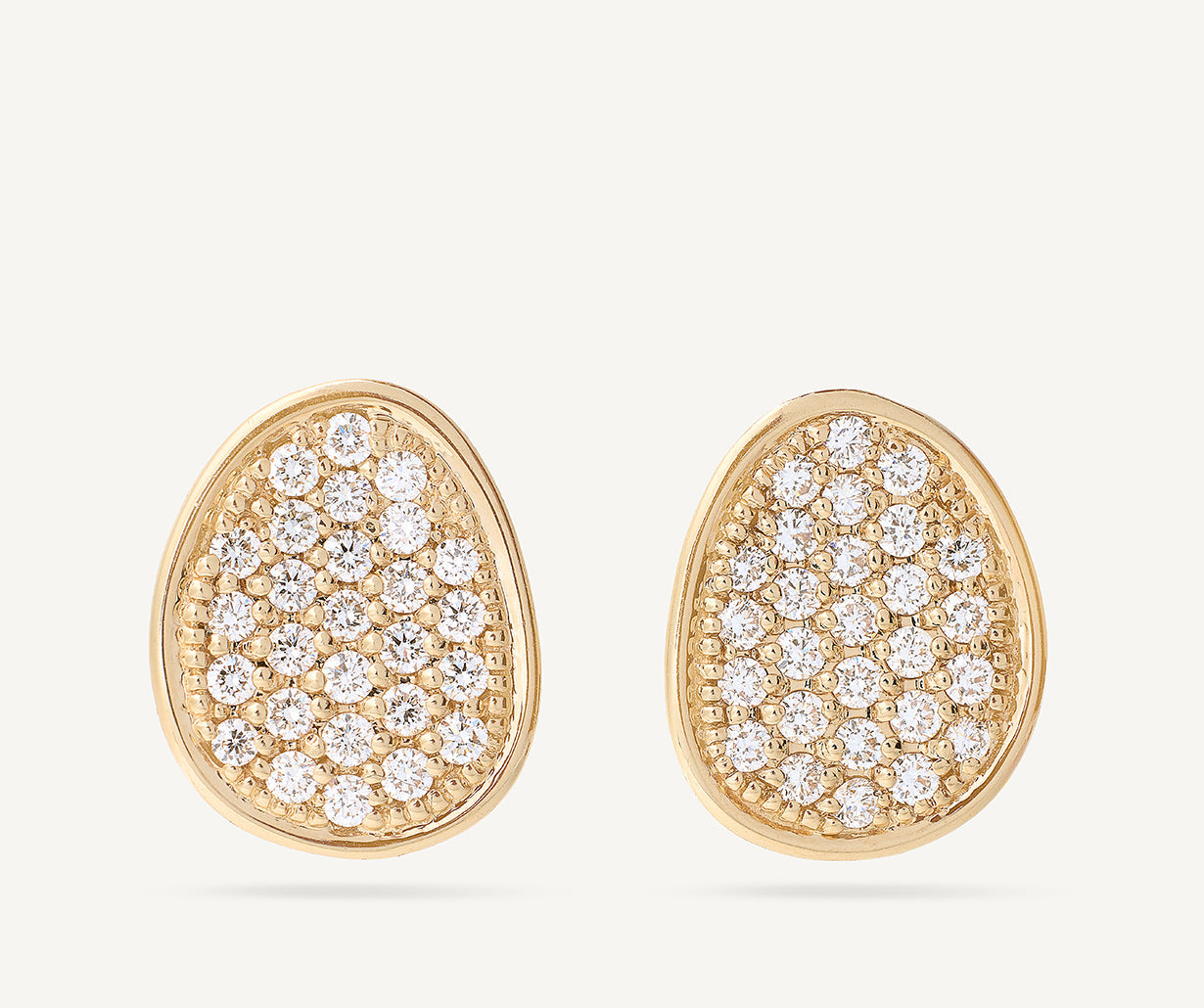 18K Yellow Gold 4mm deals Diamond Stud Earring