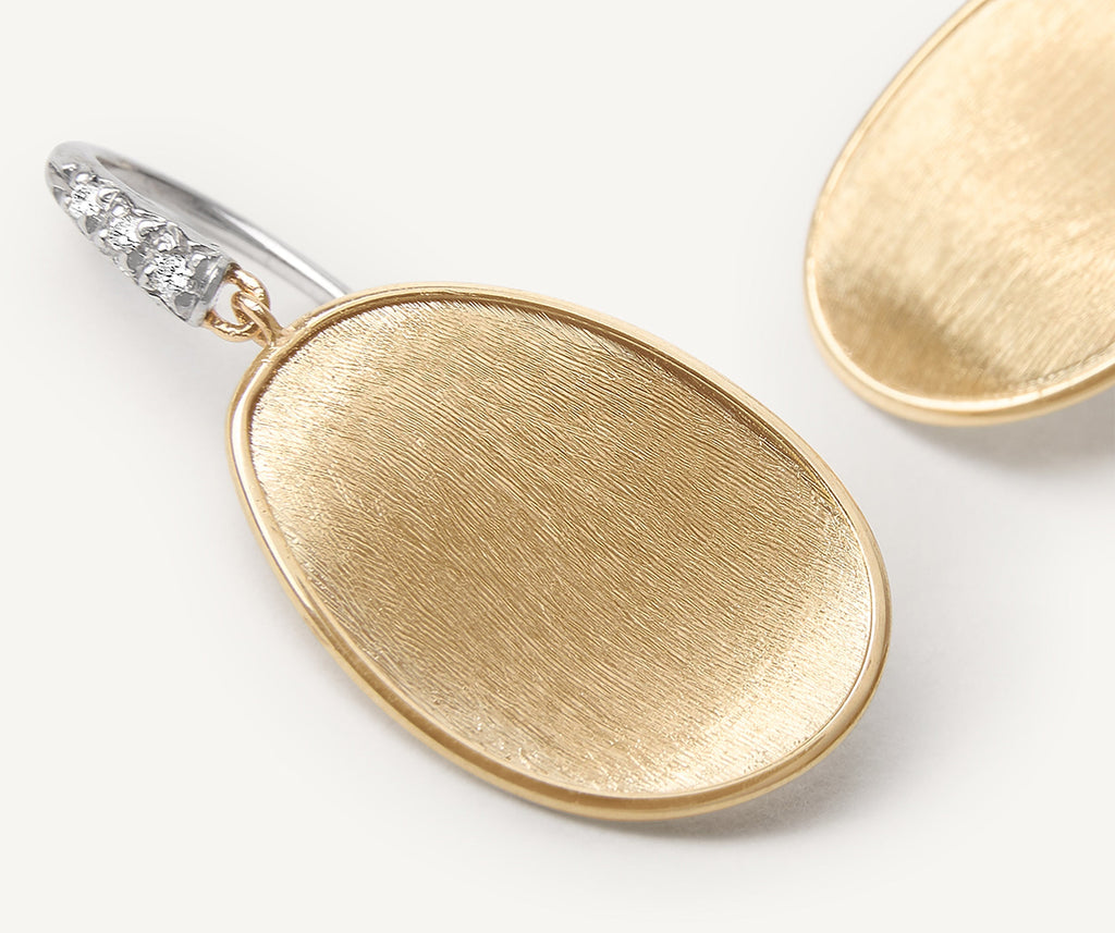 LUNARIA 18K Yellow Gold Petal Drop Earrings With Diamonds, Small OB1342-A_B_YW_Q6