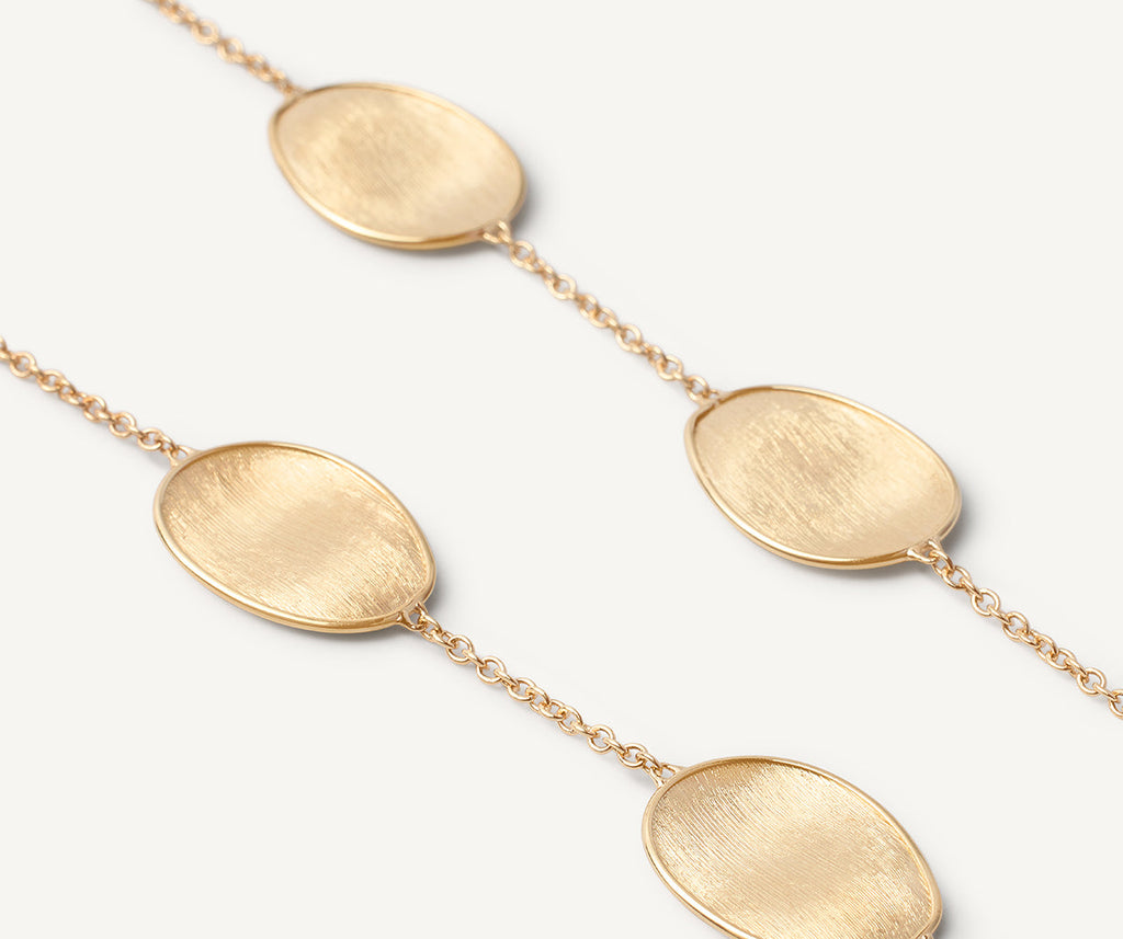 LUNARIA 18K Yellow Gold Petal Necklace, Long CB2157__Y_02