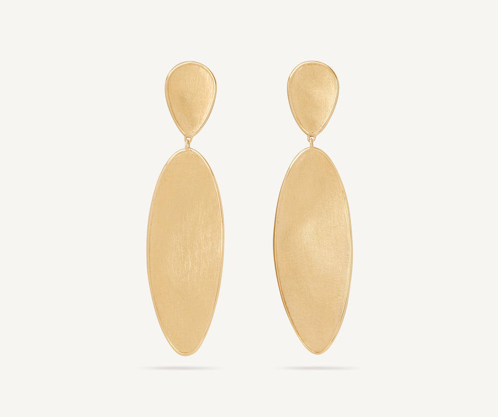 LUNARIA 18K Yellow Gold Slim Double Drop Earrings OB1917__Y_02