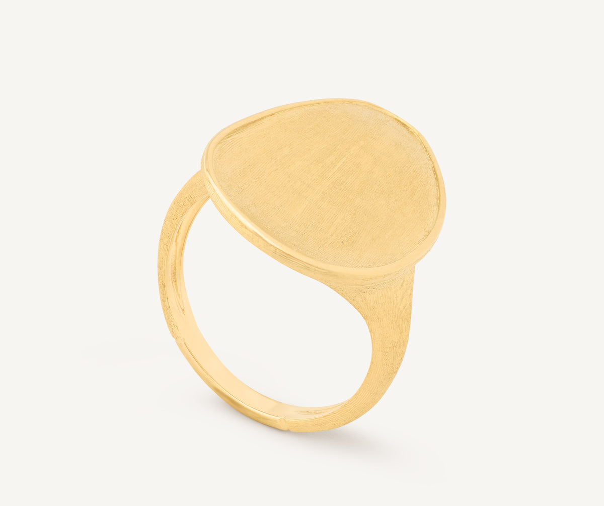 Small Dinner Rings 18K Yellow Gold Small Cocktail Ring – Marco Bicego
