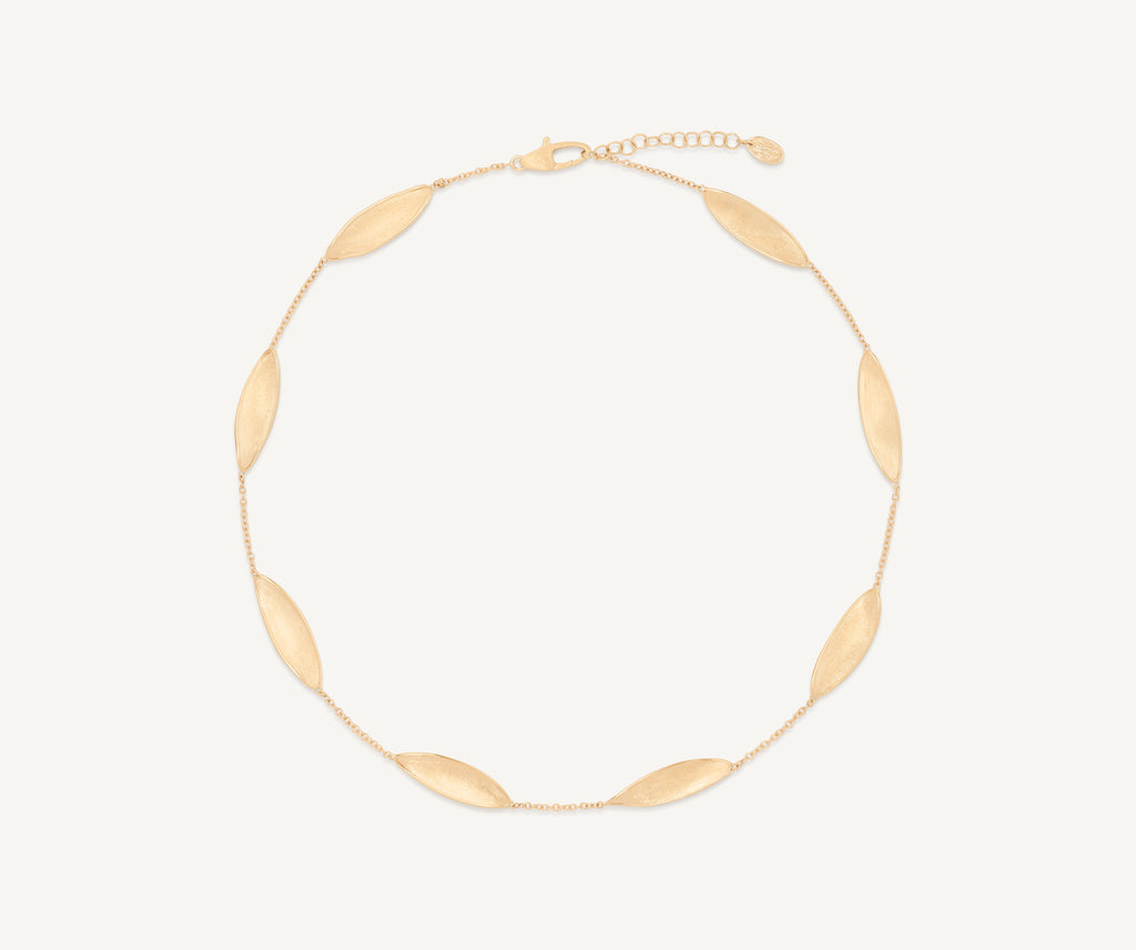 LUNARIA 18K Yellow Gold Station Short Necklace CB2896__Y_02
