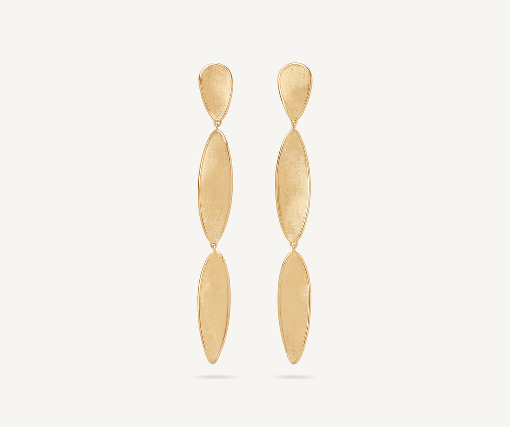 LUNARIA 18K Yellow Gold Triple Drop Earrings OB1918__Y_02