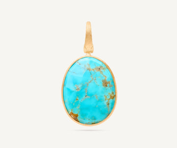 LUNARIA 18K Yellow Gold Turquoise Pendant PB20_TUM01_Y_02