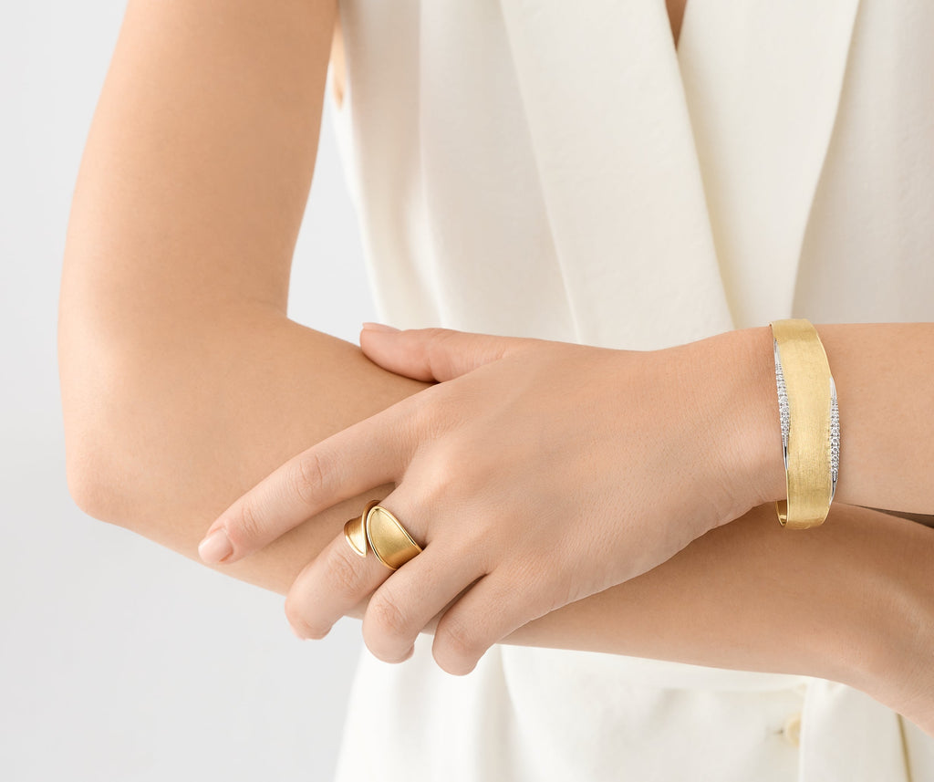LUNARIA 18K Yellow Gold Wrap Ring
